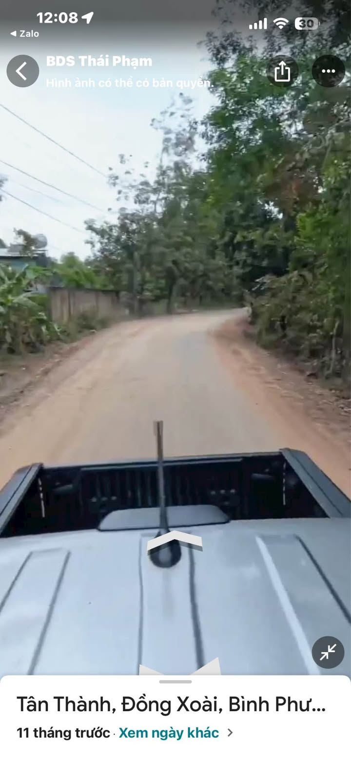 Bán lô đất Tân Thành Đồng Xoài 200m² giá 550 triệu - Đường nhựa rộng rãi