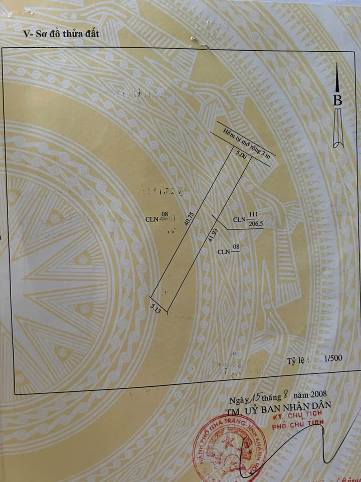 Đất thổ cư Phước Tân, Nha Trang 200m² giá 1.1 tỷ - Dân cư đông đúc, thuận tiện xây nhà!