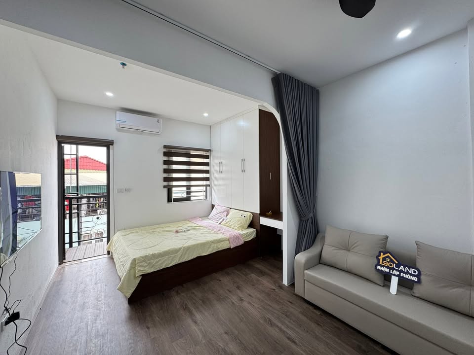 Nhà cho thuê ngõ Lan Bá, Khâm Thiên - Phòng Studio đầy đủ tiện nghi