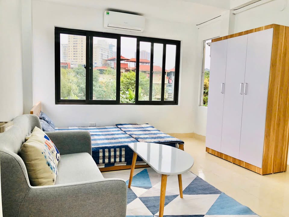 Cho thuê nhà nhỏ tại ngõ 129 Trương Định, 1 phòng studio - Nội thất full tiện nghi