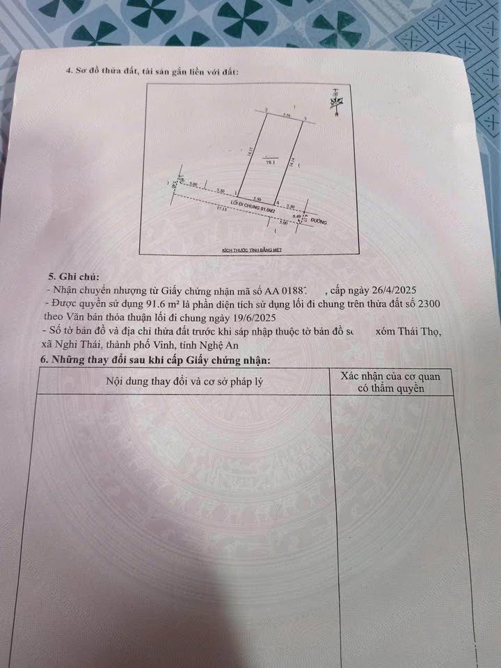 Đất nền Nghi Thái, Nghi Lộc 78,1m² giá thỏa thuận - Đường rộng, vị trí đắc địa!