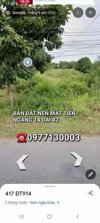 Đất mặt tiền Ấp 17, xã Long Hữu, 560m² giá 4.76 tỷ - Đầu tư sinh lời hấp dẫn!