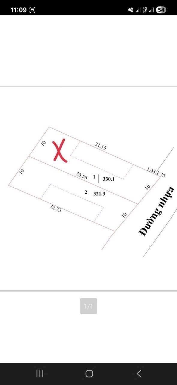 Đất nền mặt tiền đường Phạm Hùng, Đất Đỏ, 320m² giá 1 tỷ - Cơ hội đầu tư sinh lời!