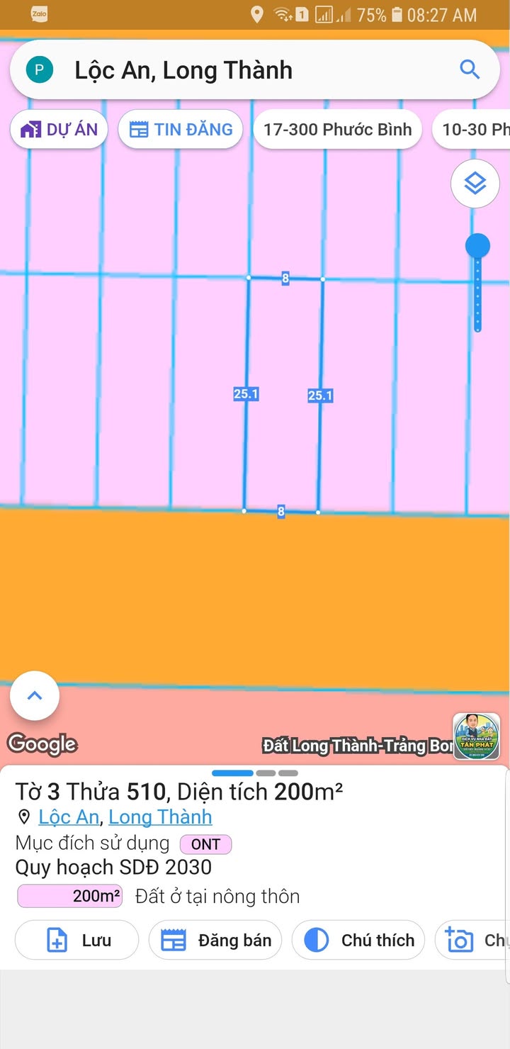 Đất nền Lộc An, Long Thành 200m² - Giá thỏa thuận hấp dẫn!