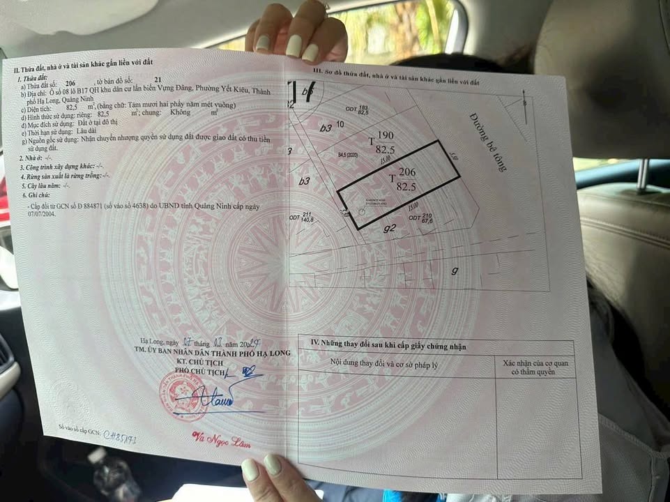 Đất nền khu đô thị Vựng Đâng, Hạ Long 82m² giá 4 tỷ - Cơ hội đầu tư tuyệt vời!