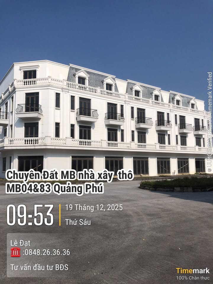 Đất chính chủ Quảng Phú 95m² giá 3 tỷ - Đầu tư sinh lời tiềm năng!