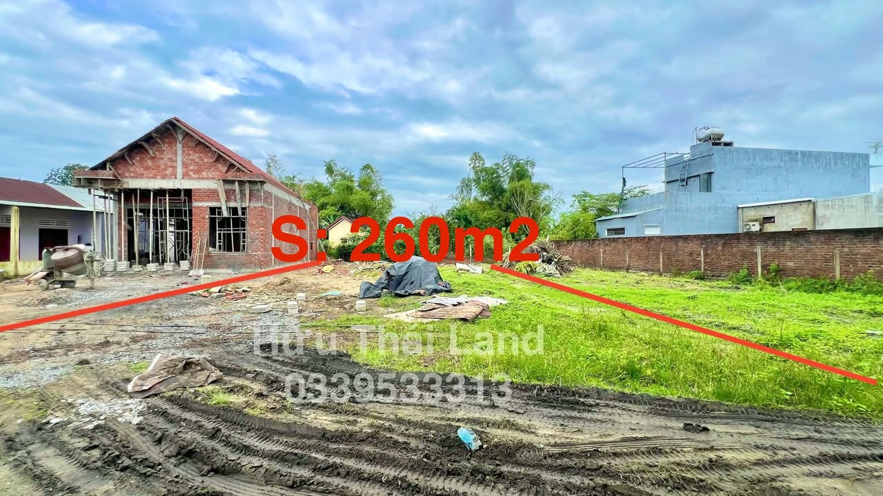 Đất xây biệt thự Hòa Tiến Đà Nẵng 260m² giá 2.25 tỷ - Đầu tư sinh lời ngay!