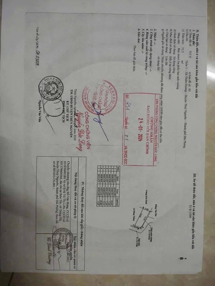 Đất nền Thiên Hương, Thủy Nguyên 73m² giá 1.2 tỷ - Lô góc đẹp, phong thủy tốt!