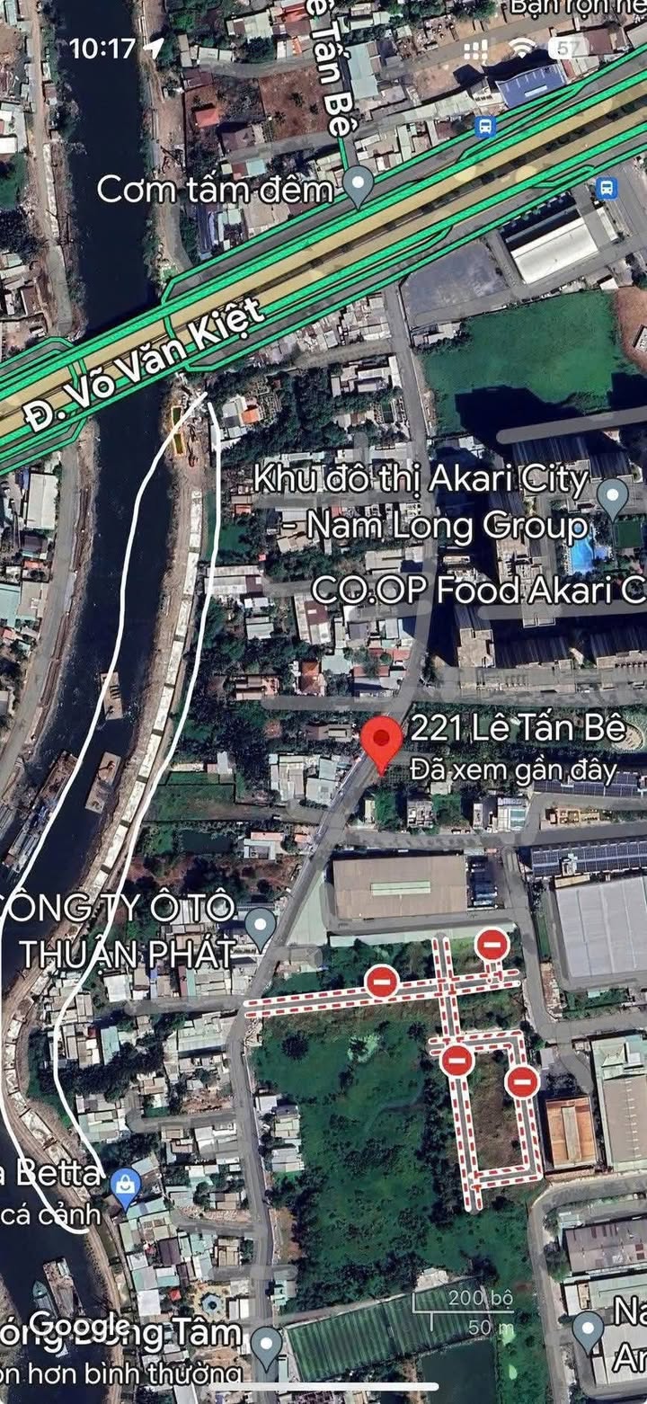 Đất mặt tiền Lê Tấn Bê, Bình Tân 1.977m² giá 66 tỷ - Cơ hội đầu tư sinh lời!