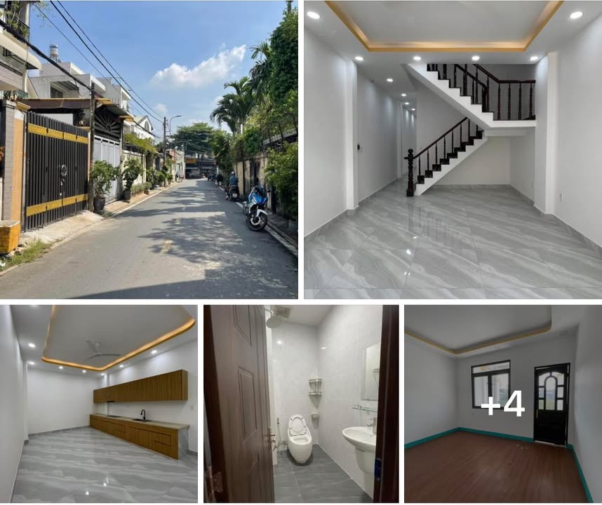 Nhà 1 Trệt 2 Lầu Mặt Tiền Đường 8m, Phước Long B, Quận Thủ Đức, 84m² - Vị Trí Đẹp, Giá Tốt!