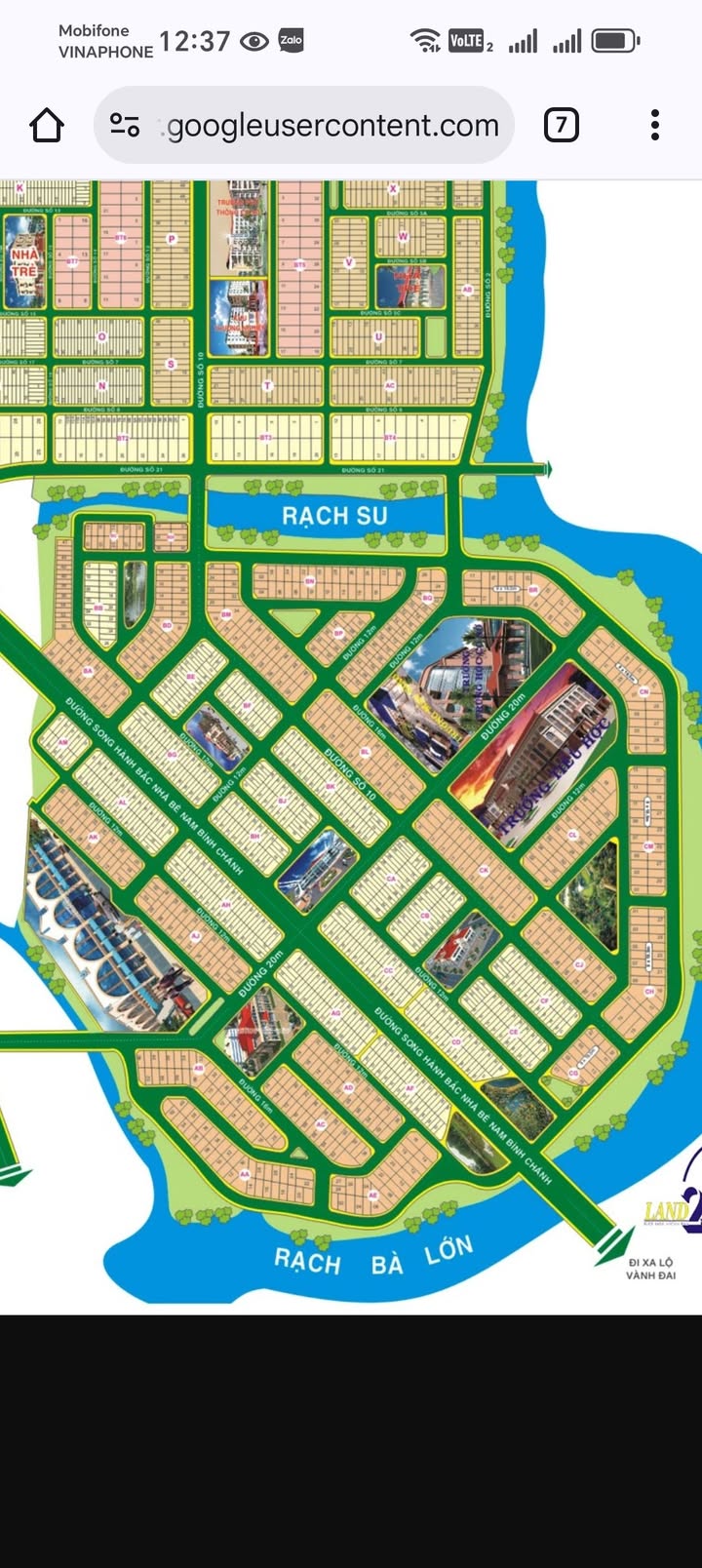 Đất nền 2 mặt tiền KDC Phong Phú 5, 223m² giá 22.5 tỷ - Cơ hội đầu tư tuyệt vời!
