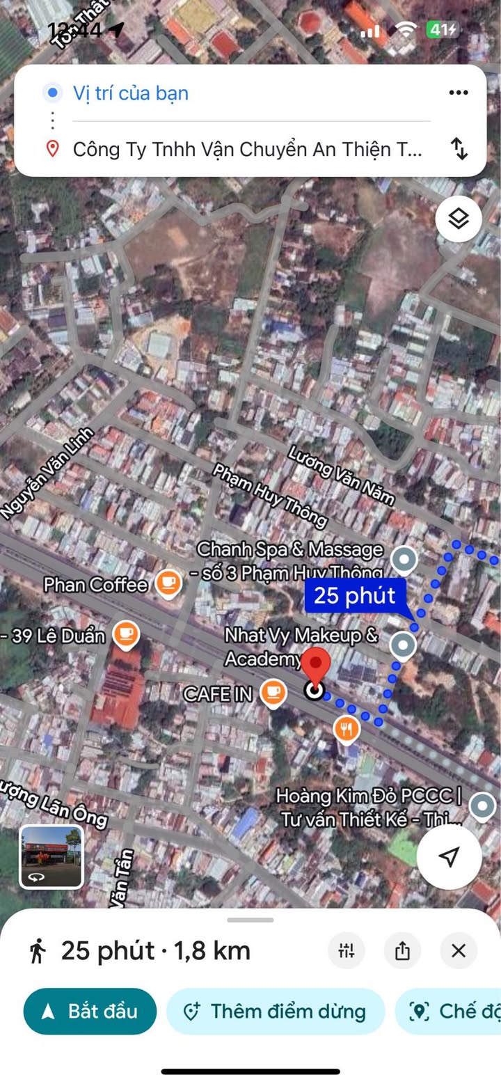 Đất thổ cư 100m² Phú Tài, Phan Thiết giá 1.15 tỷ - Đối diện Cfe PA!