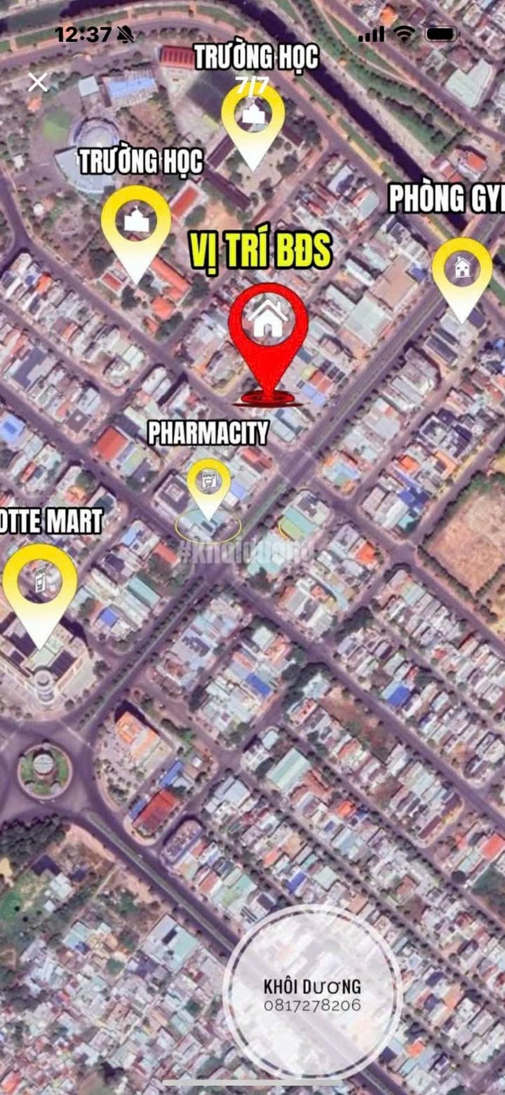 Tòa nhà 6 tầng 2 mặt tiền tại trung tâm Phan Thiết 448m² giá 40 tỷ - Đầu tư lý tưởng!