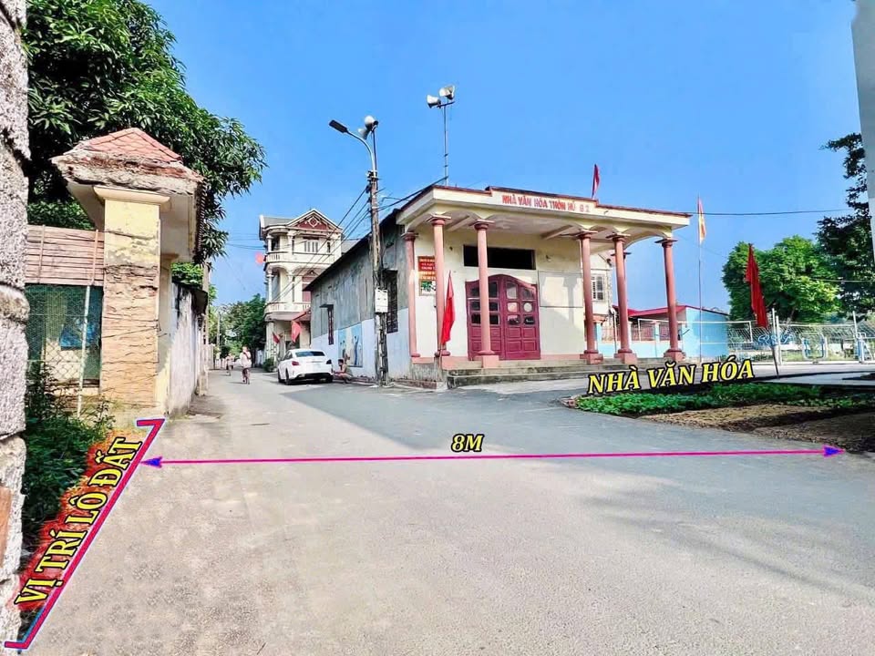 Đất nền Thôn Hủng Guột, Đạo Tú, Tam Dương 112m² giá 1.6 tỷ - Đường rộng thông thoáng!