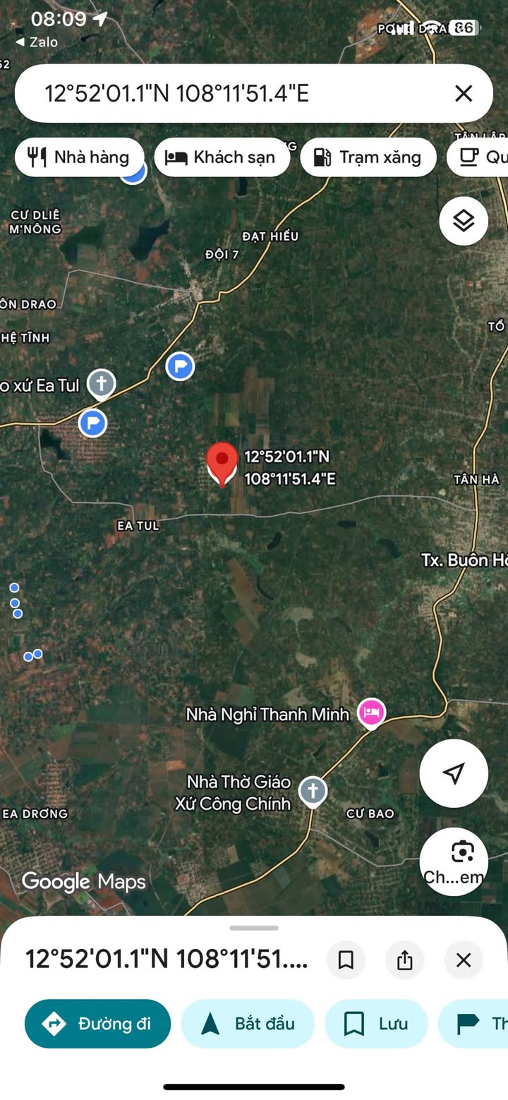 Đất nền Buôn Yao, xã Ea Tul, 1860m² giá 1.24 tỷ - Đầu tư sinh lời hấp dẫn!