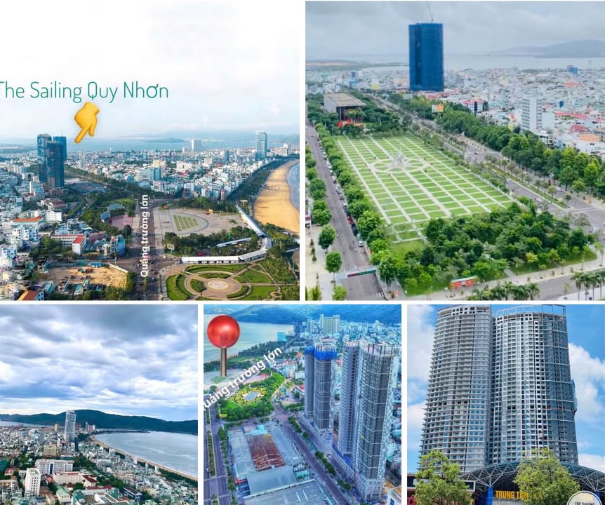 Căn hộ 2PN The Sailing Quy Nhơn 66m² giá 2.8 tỷ - Vị trí đẹp nhất thành phố!