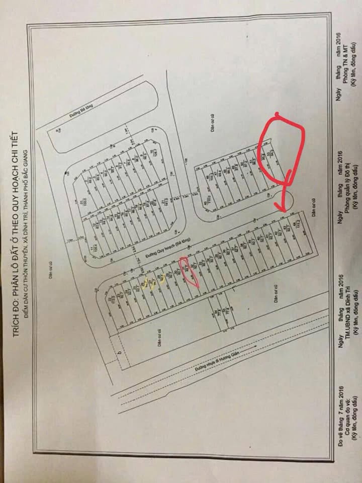 Đất đấu giá khu dân cư Dĩnh Trì, Bắc Giang 95m² giá 2.5 tỷ - Cơ hội đầu tư hấp dẫn!