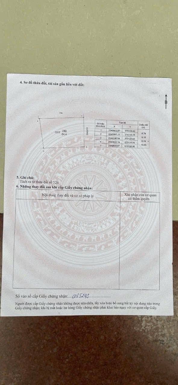 Đất nền 64m² tại Đạo Đức, Bình Xuyên - Đầu tư sinh lời cao!