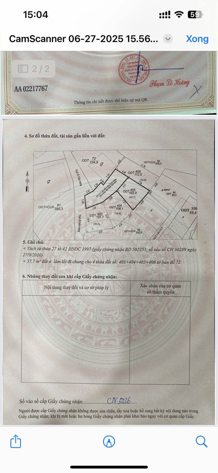 Nhà bán ngõ 10 Cao Xanh, Hạ Long 45m² giá chỉ 1.4 tỷ - Ô tô vào tận nơi!
