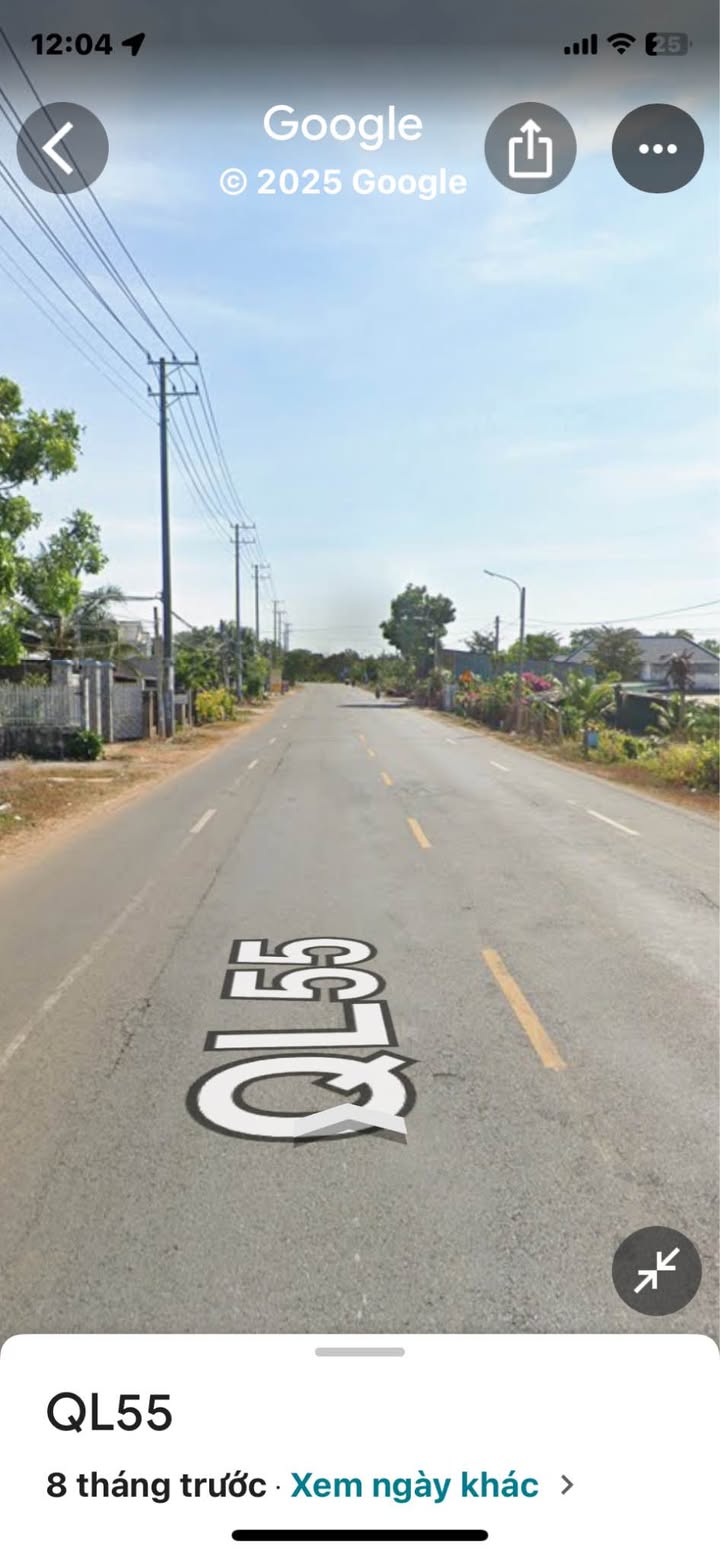 Đất nền mặt tiền Quốc Lộ 55, xã Láng Dài, 400m² - Vị trí đẹp, thuận lợi đầu tư!