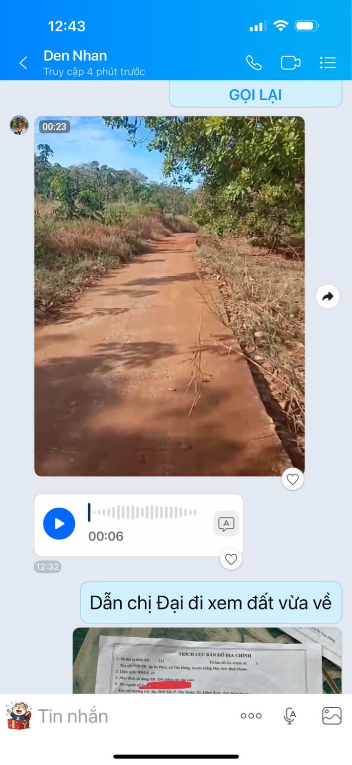 Đất nền Tân Hưng, Đồng Phú 900000m² giá 1.1 tỷ - Cơ hội đầu tư sinh lời!