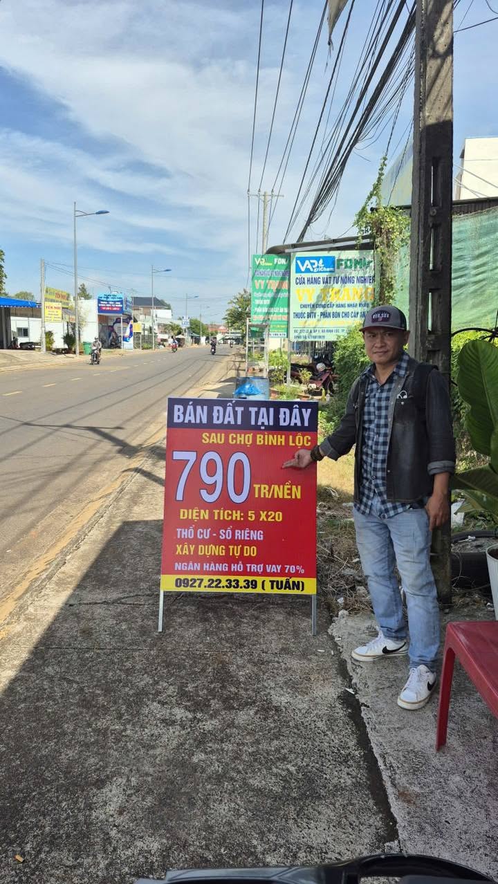 Đất nền Bình Lộc, Long Khánh 100m² giá 789 triệu - Vị trí đẹp, đầu tư sinh lời!