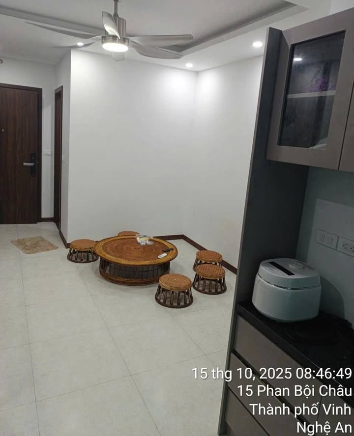 Căn hộ 389 Dream Home Vinh 52m² giá 7.5 triệu - Nội thất đầy đủ, vào ở ngay!