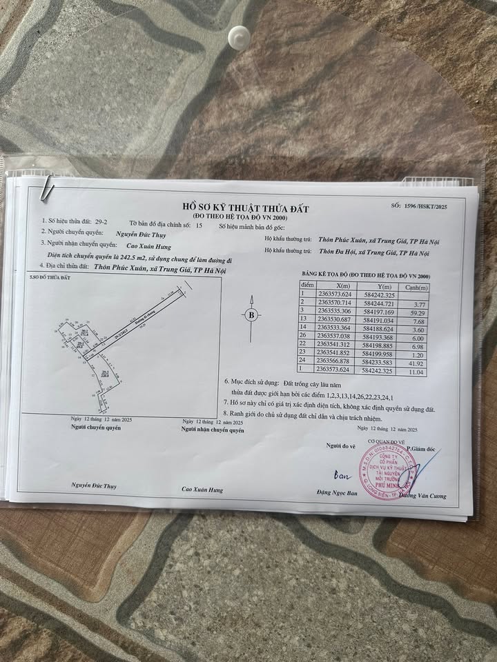 Đất nền 400m² tại Trung Giã, Sóc Sơn - Giá chỉ 1 triệu/m², cơ hội đầu tư vàng!