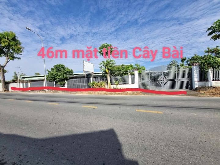 Đất thổ cư mặt tiền Cây Bài, Củ Chi 520m² giá 4.4 tỷ - Tiềm năng kinh doanh lớn!