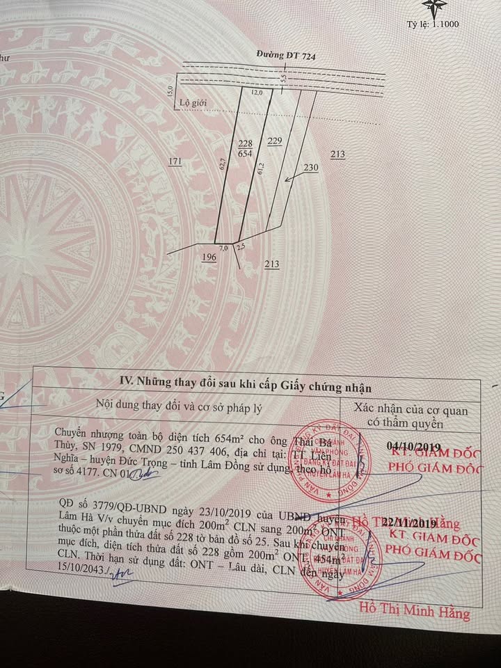 Đất nền xã Tân Hà, Lâm Hà 720m² giá 19.2 tỷ - View toàn cảnh đẹp mắt!