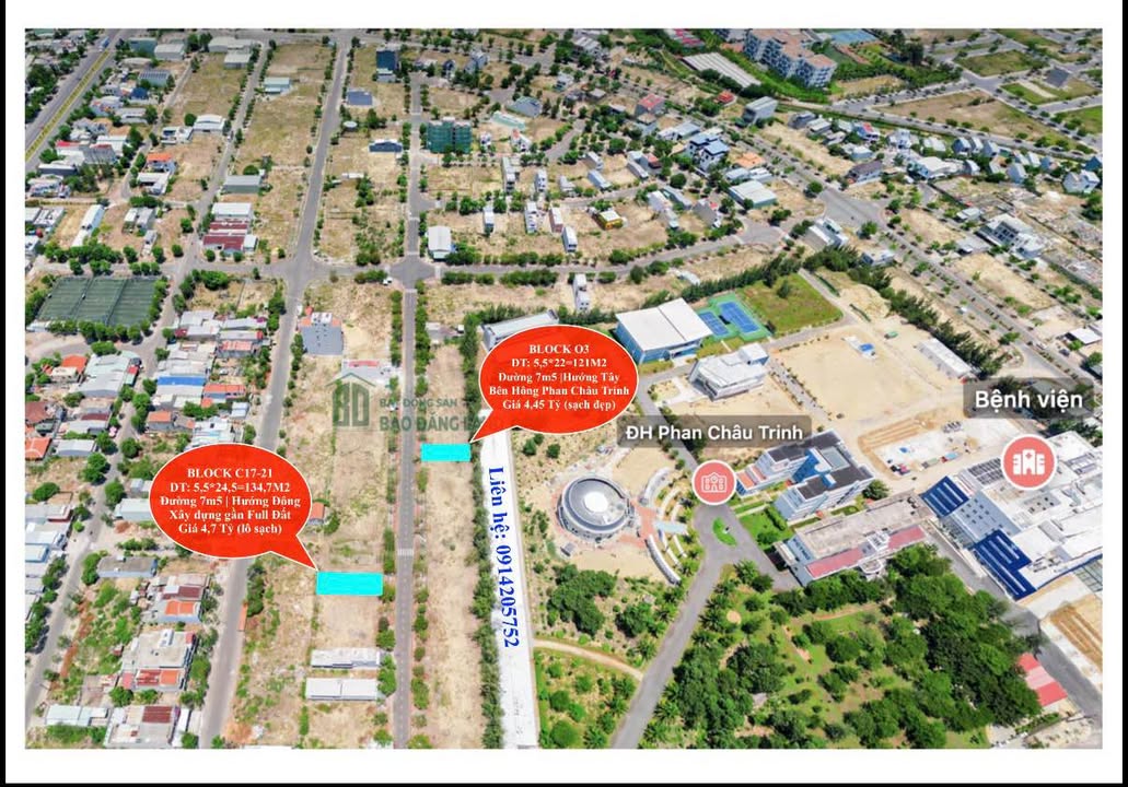 Đất nền Lê Đức Thọ, Sơn Trà, Đà Nẵng 121m² giá 4.45 tỷ - Cơ hội đầu tư hấp dẫn!