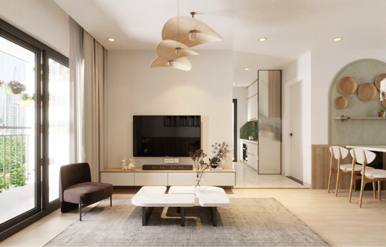 Căn hộ Cora Tower Đà Nẵng 54m² giá 2.986 tỷ - View Sông tuyệt đẹp!