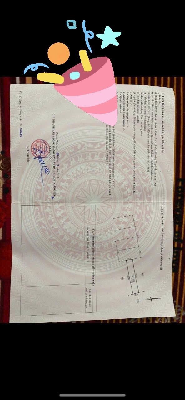 Đất nền Hoằng Xuyên 112,5m² giá 1.4 tỷ - Lô duy nhất giá tốt!