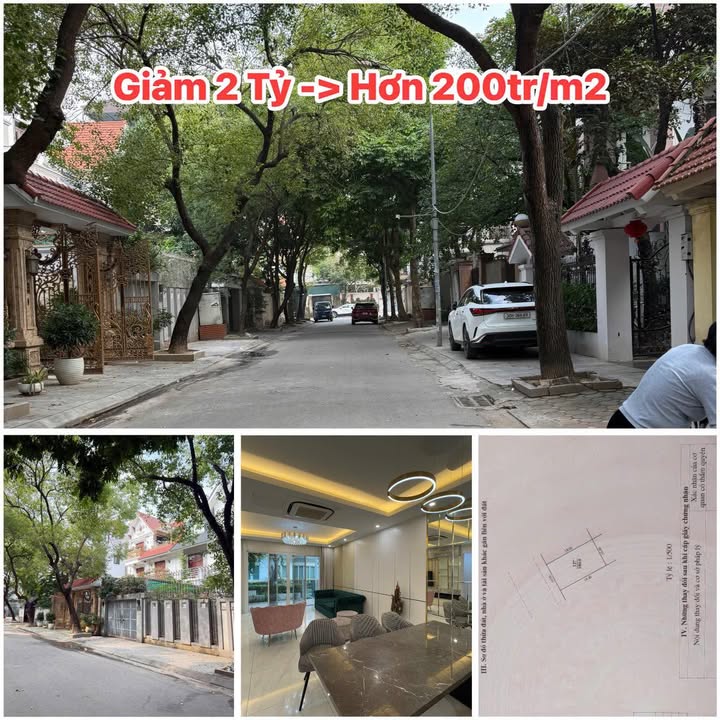 Biệt thự Văn Quán 180m² giá 35 tỷ - Tiện ích đỉnh cao, bán gấp trước Tết!