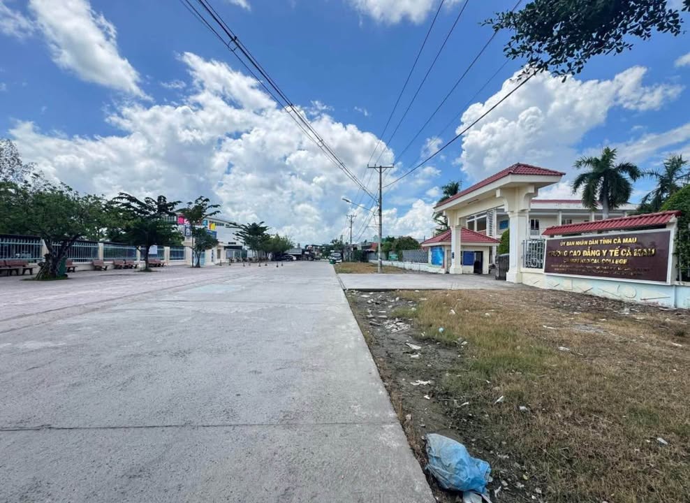 Đất nền 2 mặt tiền Hẻm 139, Cà Mau 184.8m² giá 1.4 tỷ - Đầu tư sinh lời!