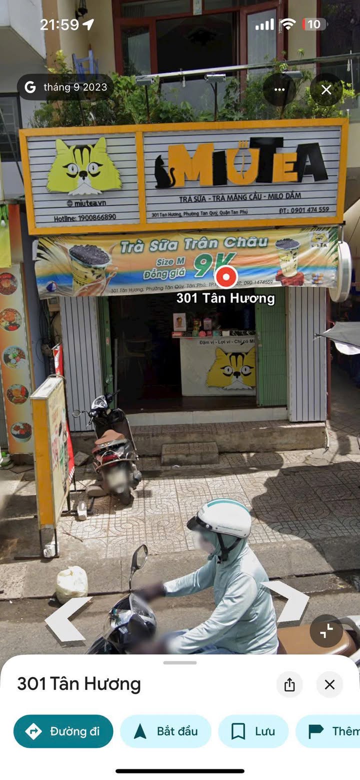 Mặt bằng kinh doanh cho thuê 301 Tân Hương, Tân Quý, Tân Phú - Vị trí đắc địa, giao thông thuận lợi