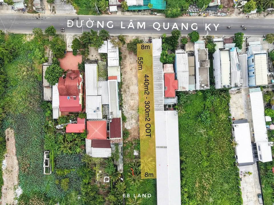 Đất nền Rạch Giá 440m² giá 7 tỷ - Mặt tiền Lâm Quang thuận tiện kinh doanh