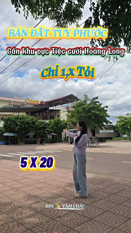 Đất nền Trần Bá, Tuy Phước, 105m² giá 1.7 tỷ - Cách Quốc lộ 1A chỉ 50m!