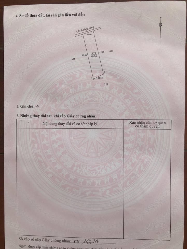 Đất vườn 497m² xã Phước Tuy, Cần Đước, Long An - Sổ hồng chính chủ, giá 690 triệu!