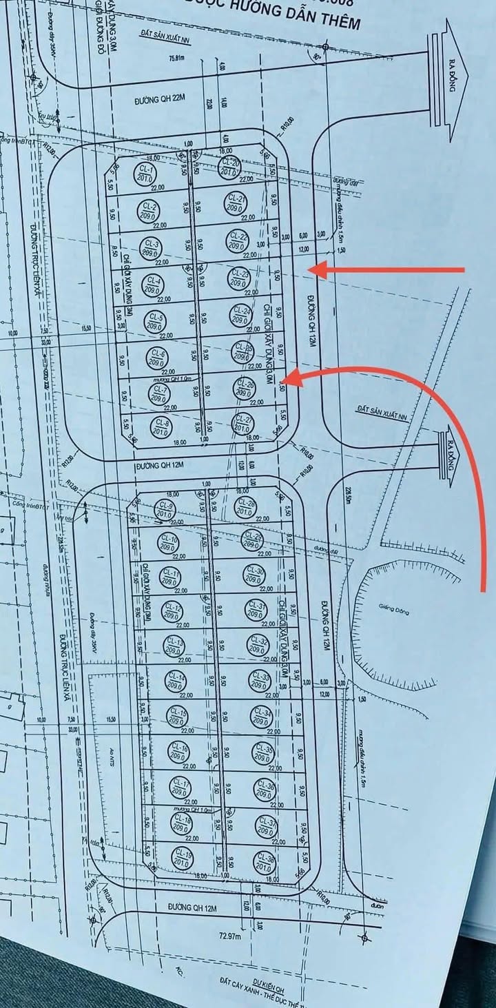 Đất đấu giá Minh Châu Diễn Châu 209m² giá 1.05 tỷ - Đường ô tô tránh nhau