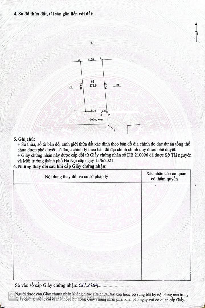 Đất thổ cư Yên Bài, Ba Vì 273m² - Thế đất đẹp, không khí trong lành!