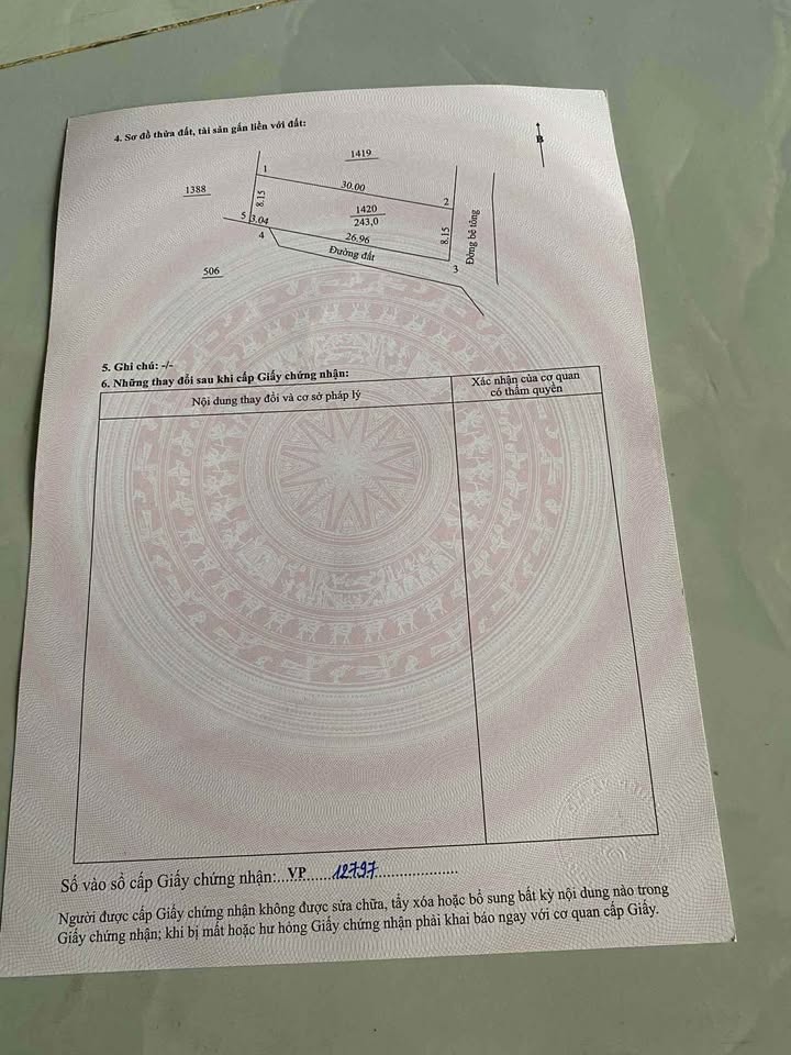 Đất nền An Trú, Triệu Tài 244m² chỉ 3xx triệu - Cơ hội đầu tư hấp dẫn!