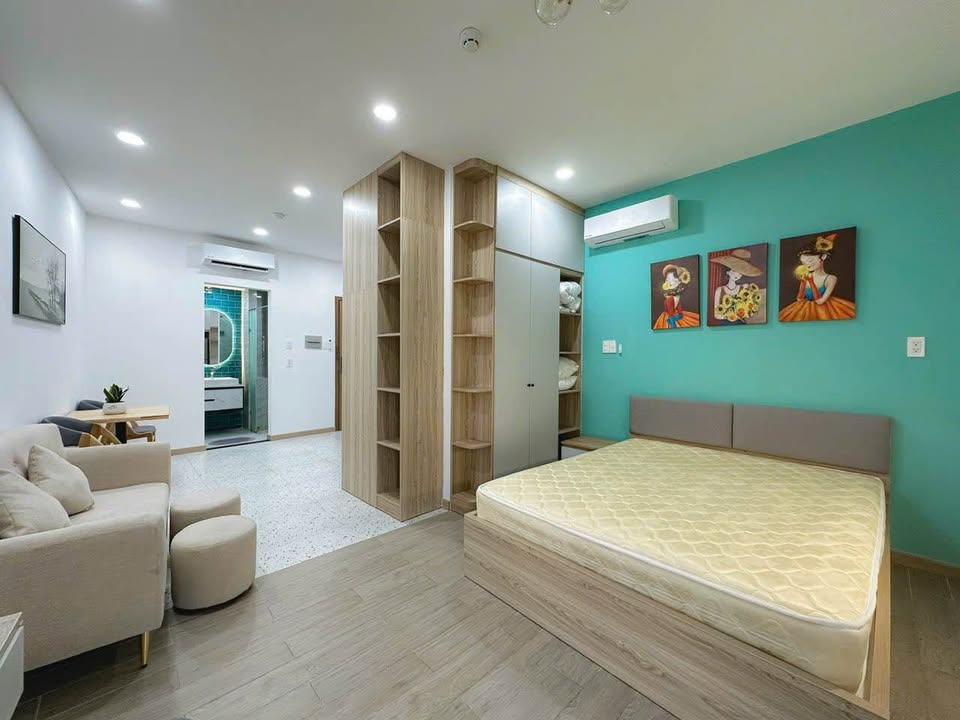 Căn hộ 1 phòng ngủ đường Võ Thị Sáu, quận 3 giá 12.5 triệu - Sẵn sàng vào ở!