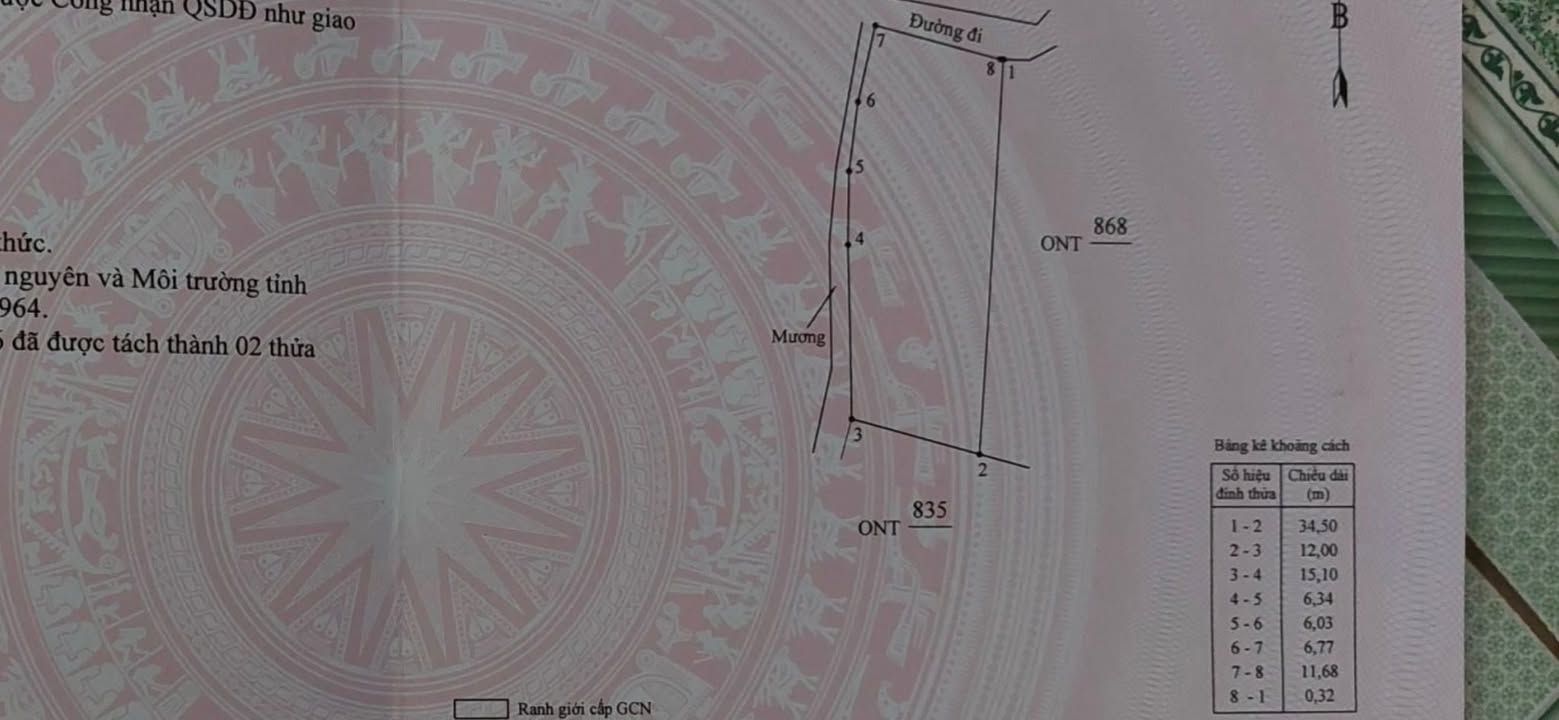 Đất nền thôn Tân Trung, Tam Quan 408m² giá chỉ 7 triệu - Cơ hội đầu tư tuyệt vời!