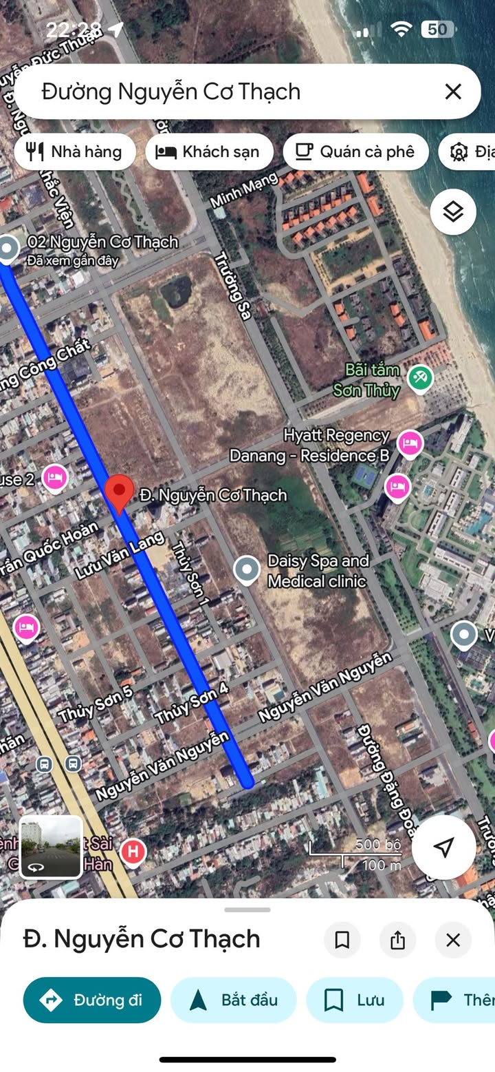 Đất biển Đà Nẵng đường Nguyễn Cơ Thạch 117m² giá 8 tỷ - Cơ hội đầu tư tuyệt vời!