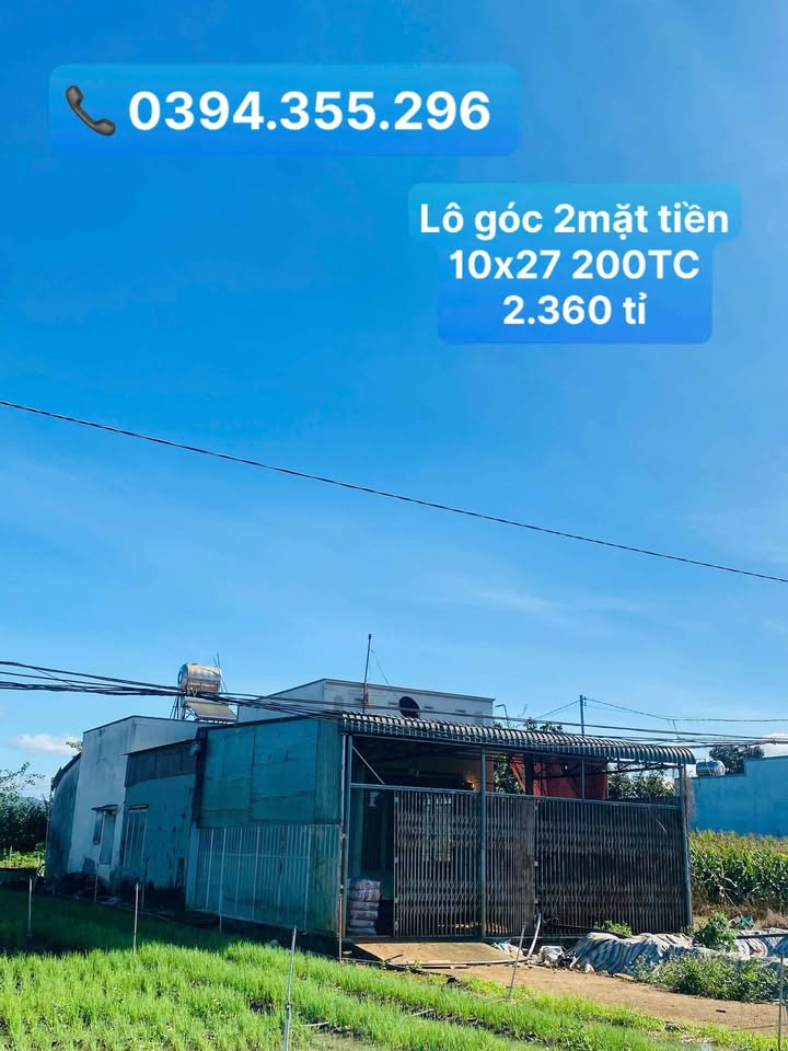 Nhà hẻm Tổ 32, Liên Nghĩa 270m² giá 2 tỷ - Vị trí đẹp, giá cực tốt!