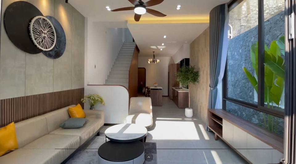 Nhà 2 Tầng Cho Thuê đường Ngô Chân Lưu, Hòa Minh, 150m² chỉ 10 triệu/tháng - Full nội thất mới!