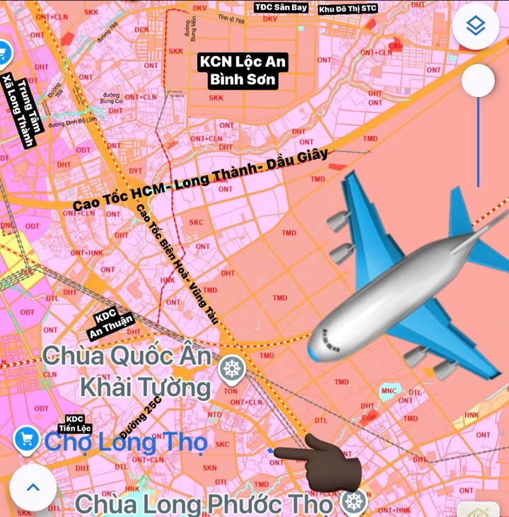 Đất nền Long Phước, Long Thành 7200m² giá 10 tỷ - Cơ hội đầu tư sinh lời!