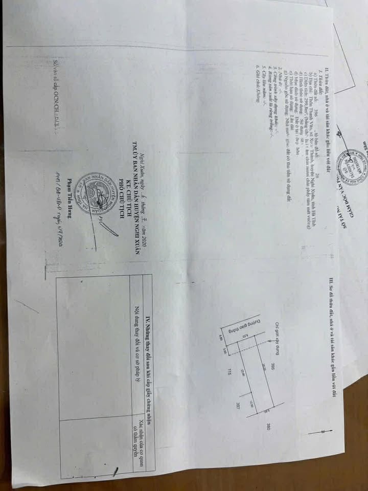 Đất nền Khu đô thị Xuân Thành, Nghi Xuân 306m² giá 400 triệu - Cơ hội đầu tư hấp dẫn!