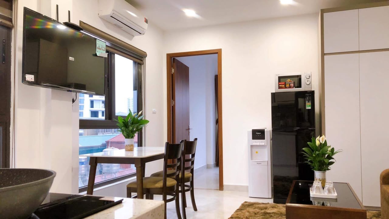Căn hộ cho thuê tại Đội Cấn, Ba Đình 40m² - Full nội thất, vào ở ngay!